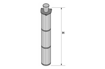 Filtering Cartridge, FGS Series, 1.5m²